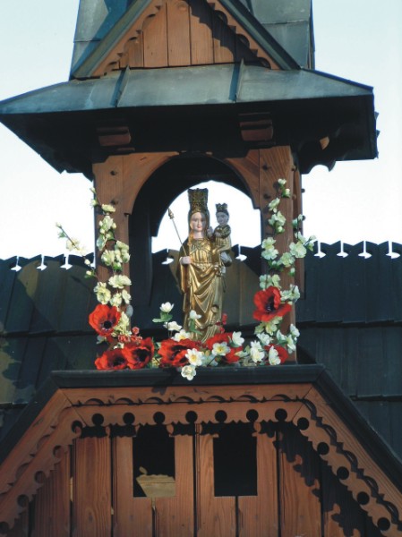 replika figury Matki Bożej Ludźmierskiej